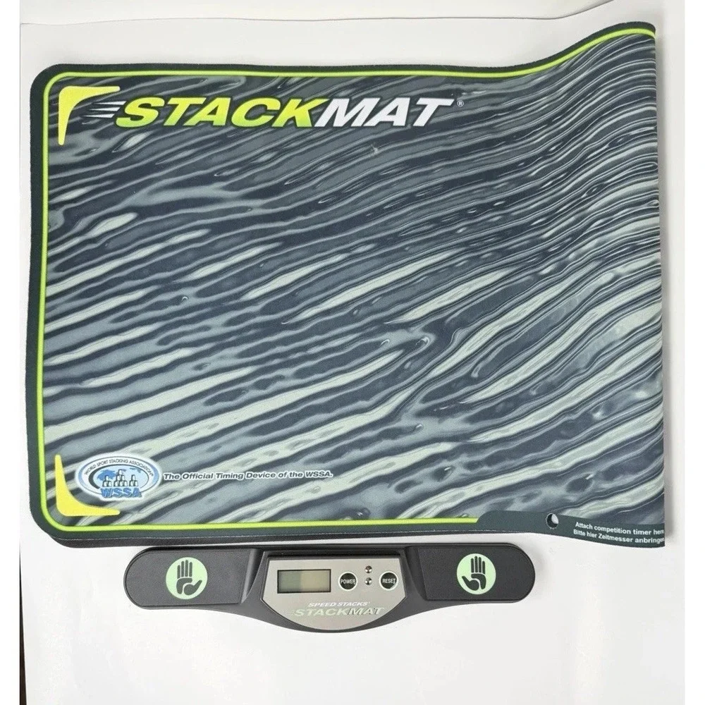 Speed Stacks‎ Sport Stacking Timer Mat w/ DVD StackMat Needs Battery Tested